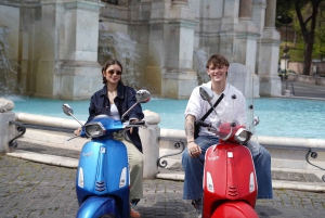 Rom: Stadtführung mit der Vespa mit Fotos und Süßigkeitenverkostung