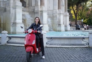Rom: Stadtführung mit der Vespa mit Fotos und Süßigkeitenverkostung