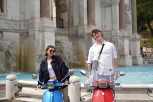 Rom: Stadtführung mit der Vespa mit Fotos und Süßigkeitenverkostung