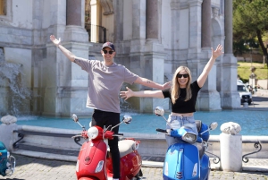 Rom: Stadtführung mit der Vespa mit Fotos und Süßigkeitenverkostung
