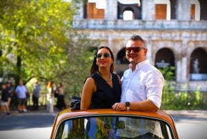 Rom: Stadsvandring i klassisk Fiat 500 med foton