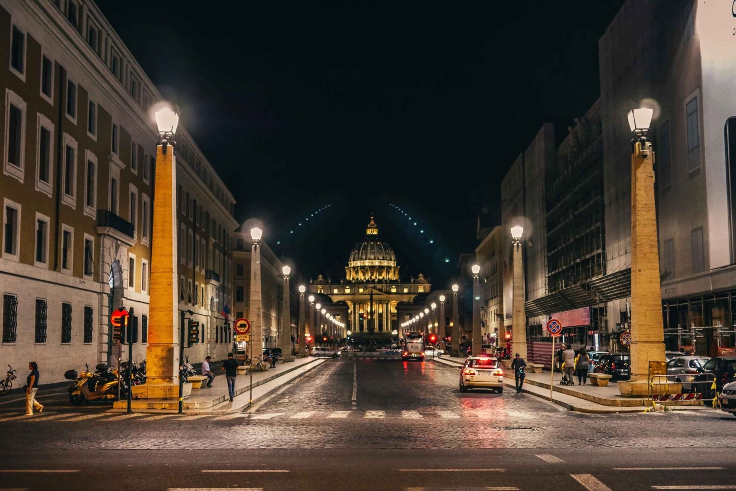 Rome : Visite à pied de la ville. La beauté.