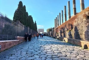 Roma: excursão a pé guiada pelo Coliseu e pela Roma Antiga