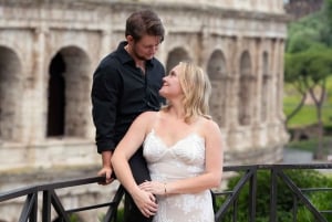 Roma: Colosseo e gemme nascoste Esperienza di servizio fotografico privato