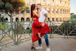 Roma: Colosseo e gemme nascoste Esperienza di servizio fotografico privato