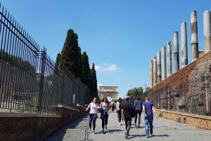 Roma: Coliseo Arena, Palatino y Foro Visita Guiada