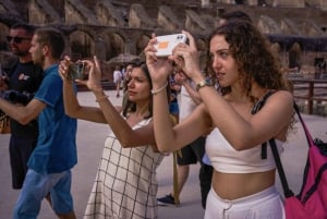 Roma: Coliseo, Arena y Colina Palatina Tour en grupo reducido