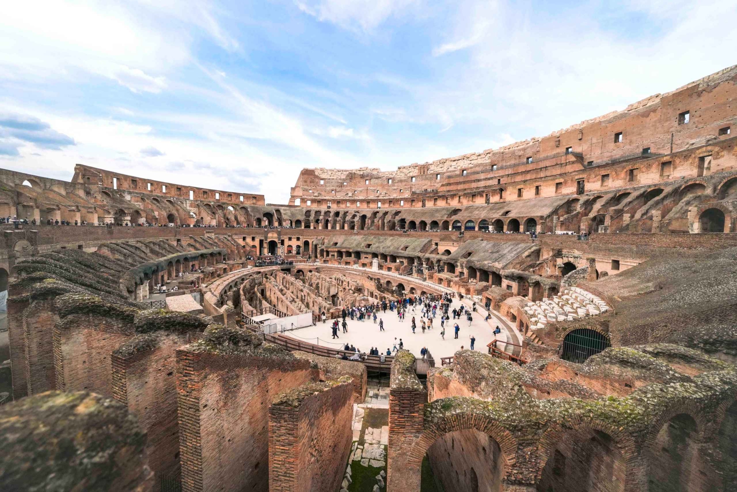 Roma: tour guiado por la arena del Coliseo, el Palatino y el Foro