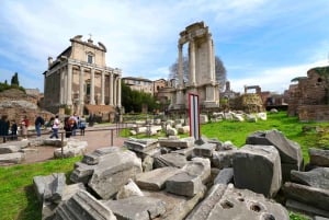 Roma: Visita guiada a la Arena del Coliseo, el Foro y el Palatino