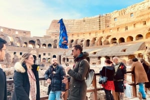 Rome: Colosseum Arena Guided Tour, Forum & Palatine Option