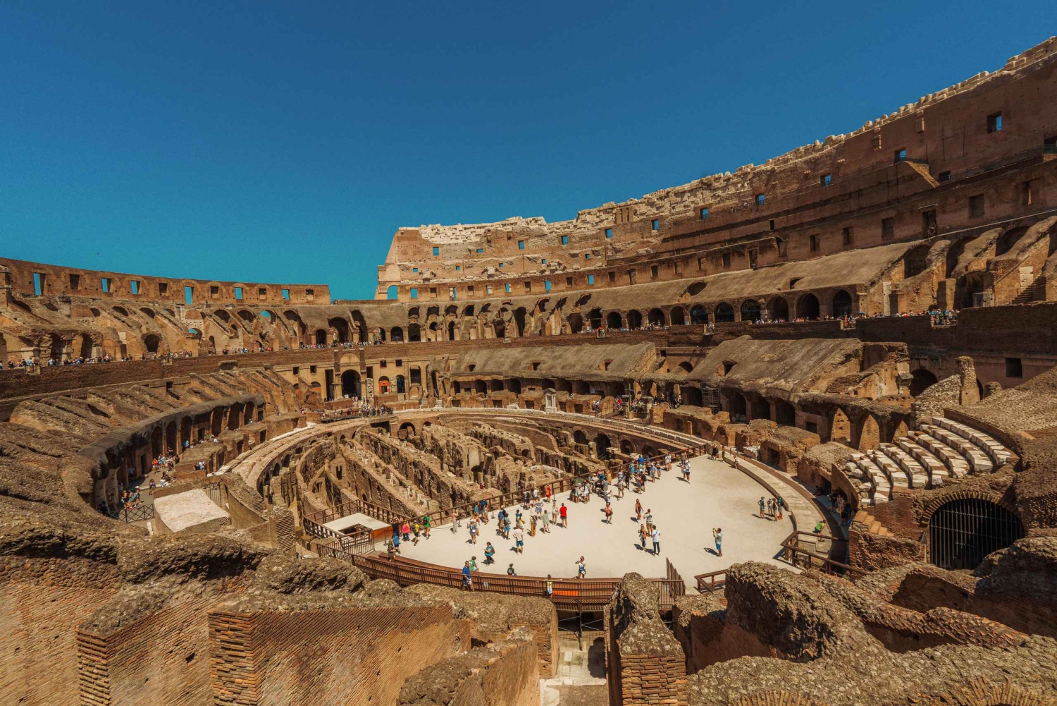 Rome: Colosseum Experience with Audio Guide and Arena Option