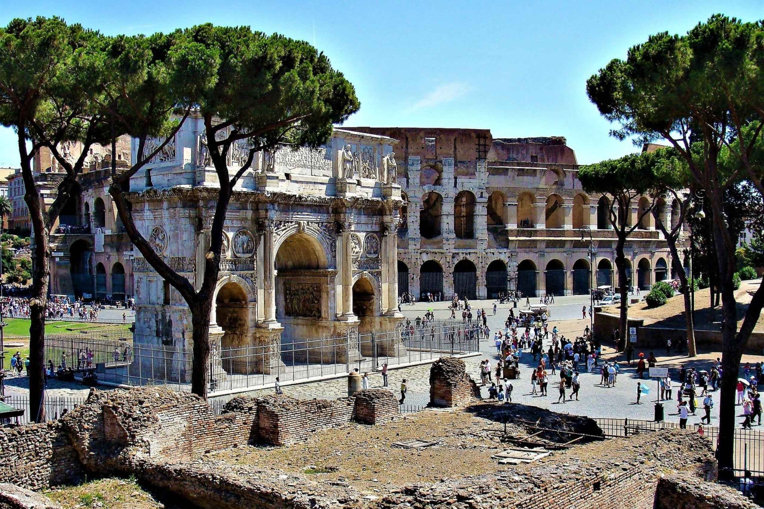 Rom: Colosseum Express-tur med tillgång till Forum och Palatinen