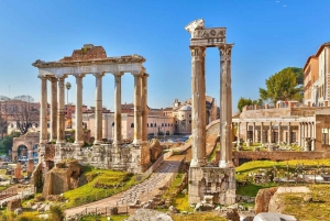 Roma: tour espresso del Colosseo con ingresso al Foro e al Palatino