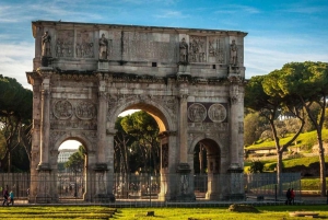 Roma: tour espresso del Colosseo con ingresso al Foro e al Palatino