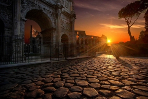 Rom: Colosseum Arena Twilight Tour og besøg på Imperial Forum