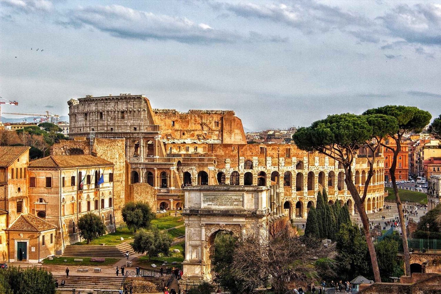 Roma: Colosseum, Forum og Palatinerhøyden med lydguide-app