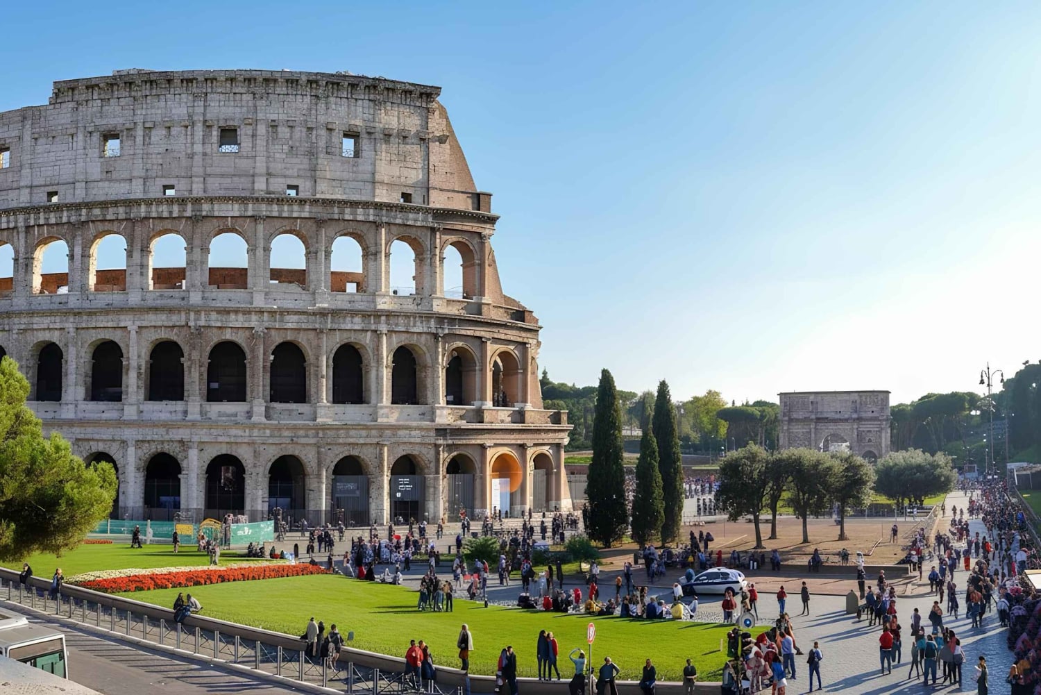 Rom: Colosseum, Forum Colosseum, Forum och Palatinkullen med ljudguide