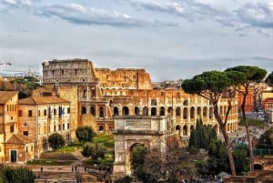 Rom: Colosseum, Forum Colosseum, Forum och Palatinkullen med ljudguide