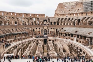 Rooma: Colosseum, Forum ja Palatine-kierros + valinnainen areenan lattia