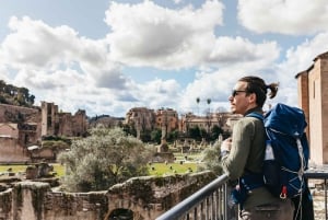 Rooma: Colosseum, Forum ja Palatine-kierros + valinnainen areenan lattia