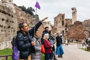 Rooma: Colosseum, Forum ja Palatine-kierros + valinnainen areenan lattia