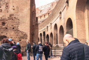 Rome: Colosseum & Forum met audiogids-app - Optionele arena