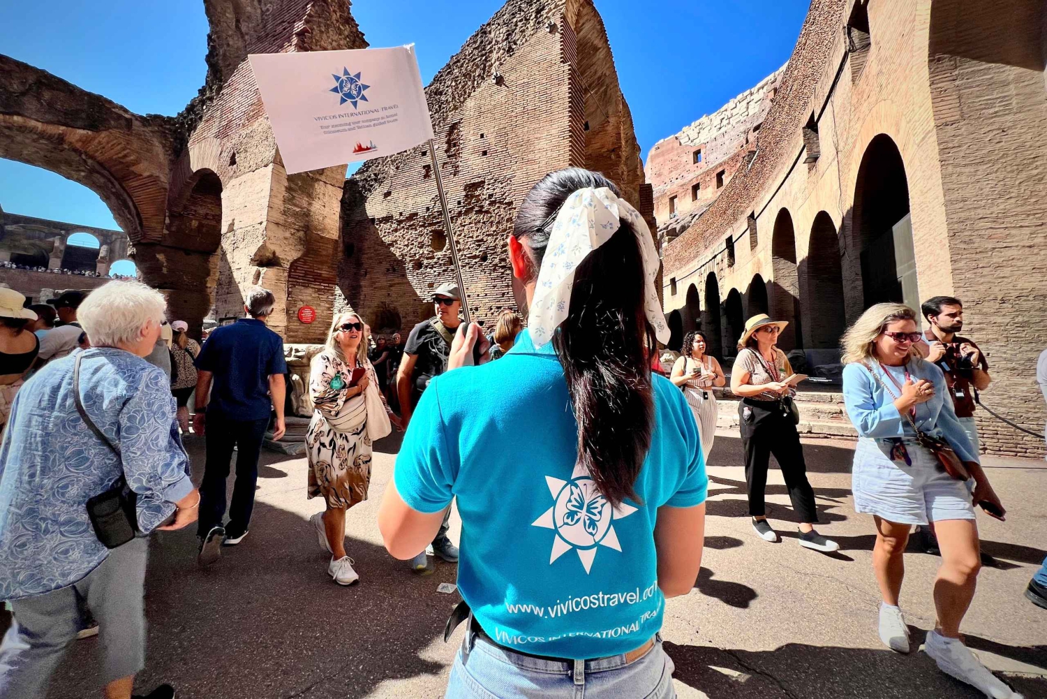 Roma: Colosseum og Forum med lydguide-app + valgfri arena