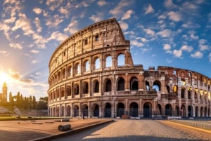 Roma: Colosseum og Forum med lydguide-app + valgfri arena