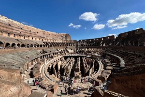 Roma: Colosseum og Forum med lydguide-app + valgfri arena