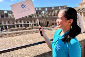 Roma: Colosseum og Forum med lydguide-app + valgfri arena