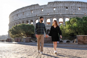 Roma: Colosseo e gemme nascoste Esperienza di servizio fotografico privato