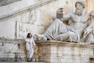 Roma: Colosseo e gemme nascoste Esperienza di servizio fotografico privato