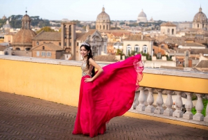 Roma: Colosseo e gemme nascoste Esperienza di servizio fotografico privato