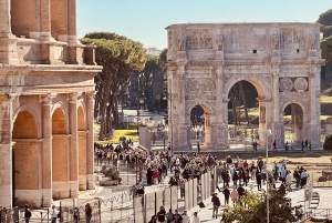 Visite guidée du Colisée, du Palatin et du Forum romain