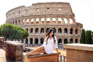 ローマ：コロッセオ写真撮影 – プライベートセッション