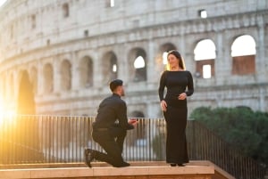 ローマ：コロッセオ写真撮影 – プライベートセッション