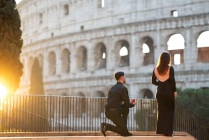 ローマ：コロッセオ写真撮影 – プライベートセッション