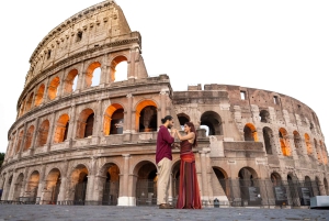 ローマ：コロッセオ写真撮影 – プライベートセッション