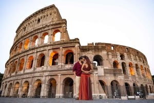 ローマ：コロッセオ写真撮影 – プライベートセッション