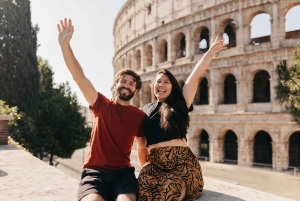 Rom: Fotoshoot med Colosseum