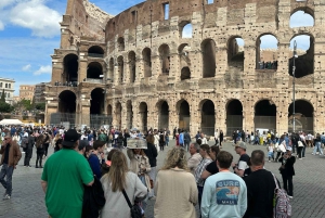 Rome : Colisée, Forum romain et entrée sur la colline du Palatin