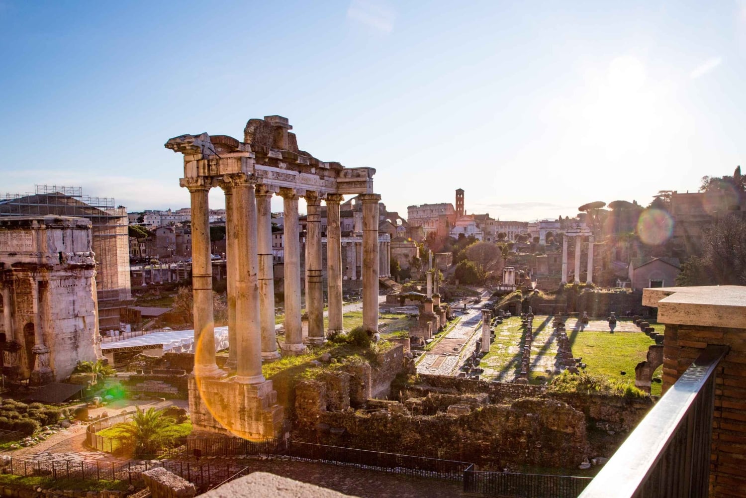 Rome : Visite guidée du Colisée, du Forum romain et de la colline Palatine