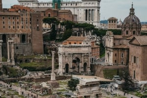 Rome : Visite guidée du Colisée, du Forum romain et de la colline Palatine