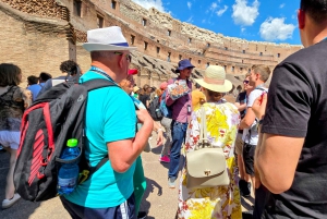 Rooma: Colosseum, Forum Romanum ja Palatine Hill Opastettu kierros.