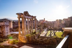 Rome : Visite guidée du Colisée, du Forum romain et de la colline Palatine