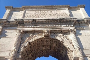 Rome : visite du Colisée, du Forum romain et du mont Palatin