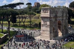 Rome : visite du Colisée, du Forum romain et du mont Palatin