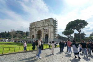 Rome: Colosseum Roman Forum and Palatine Hill Tour