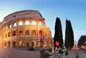 Rome : Colisée, Forum romain et entrée sur la colline du Palatin