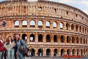 Rome : Colisée, Forum romain et entrée sur la colline du Palatin